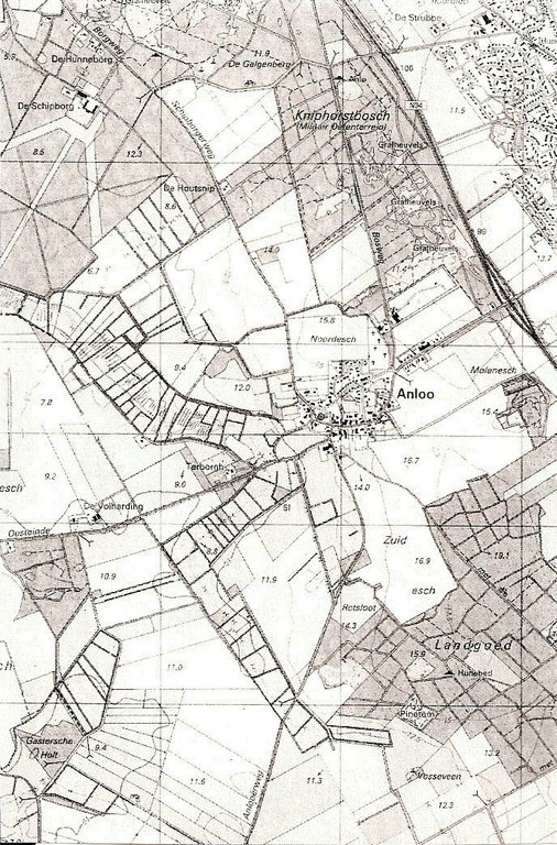 Landkaarten — Anloo
