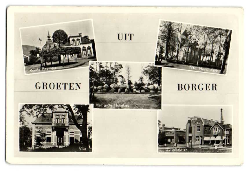 Ansichtkaarten — Borger