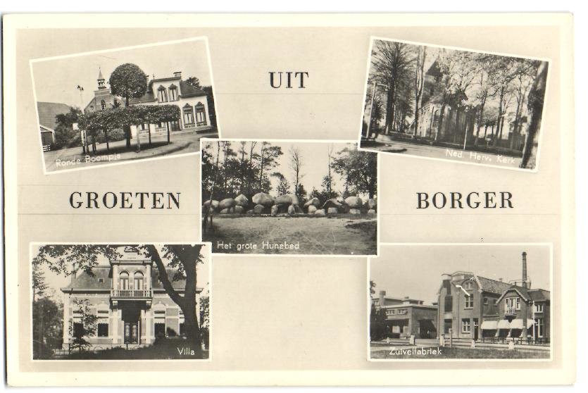 Ansichtkaarten — Borger