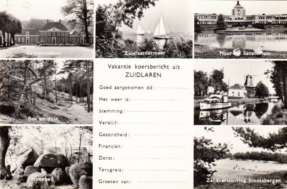 Ansichtkaart — Zuidlaren