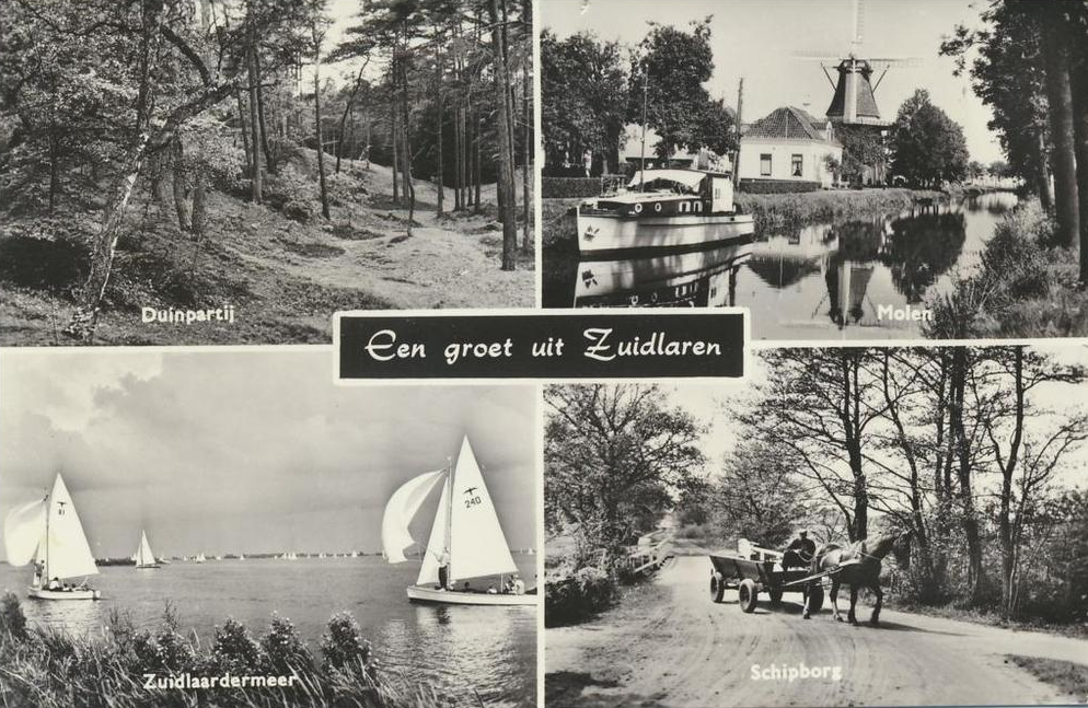 Ansichtkaart — Zuidlaren