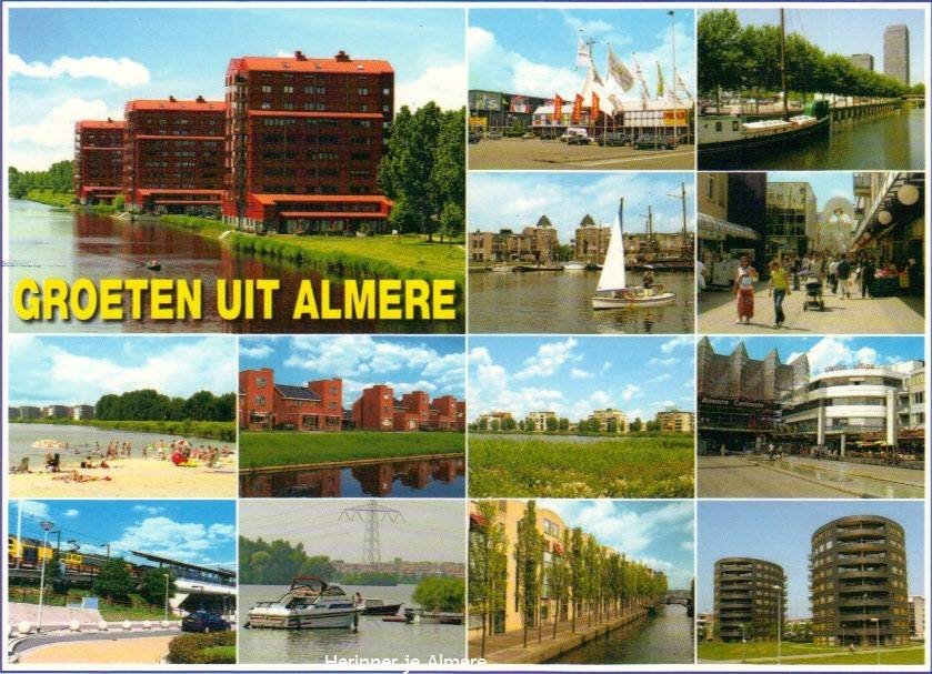 Ansichtkaarten — Almere