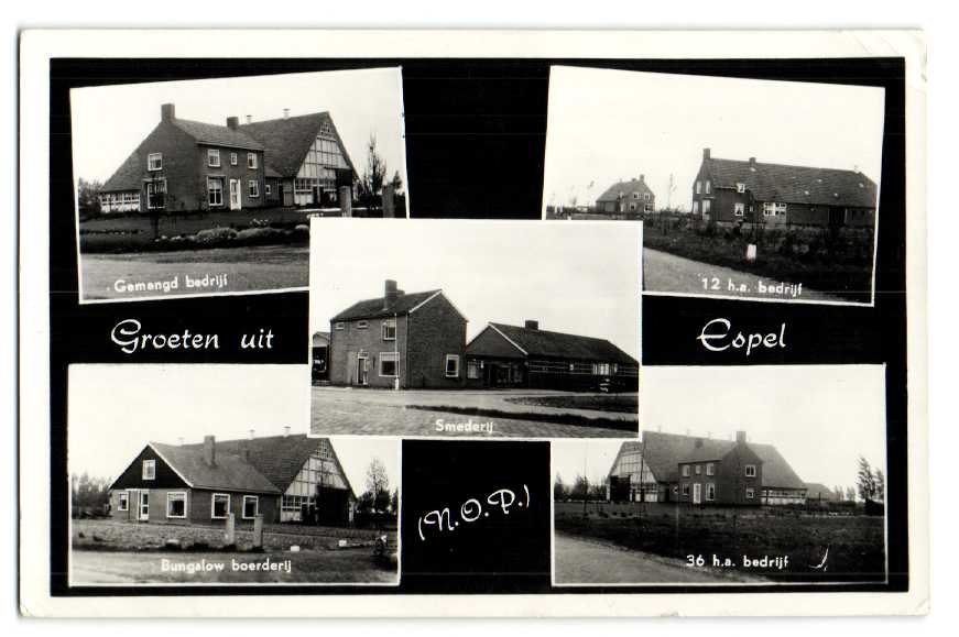 Ansichtkaarten — Espel