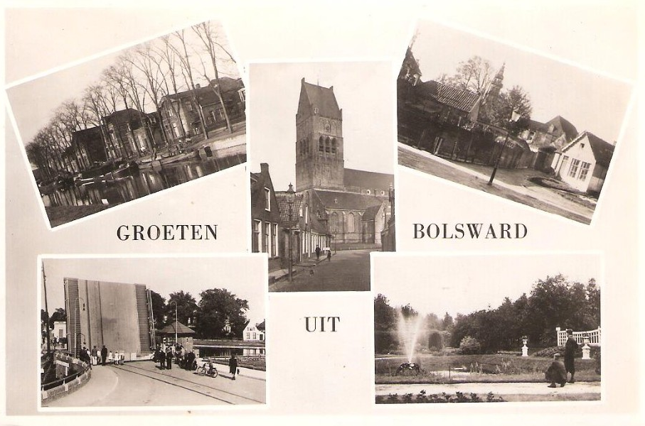 Ansichtkaart — Bolsward