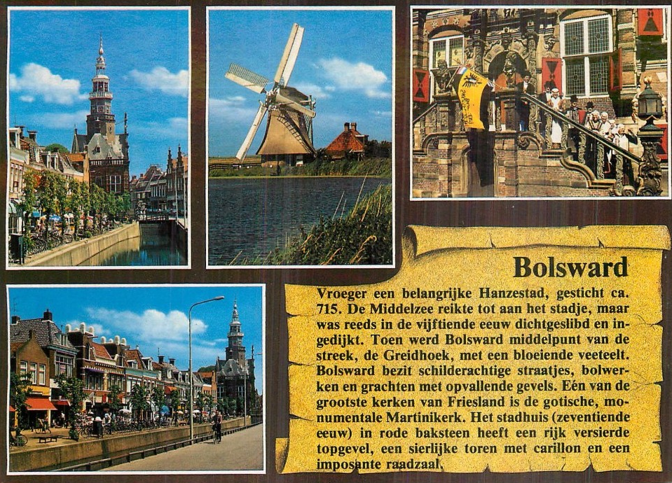 Ansichtkaart — Bolsward