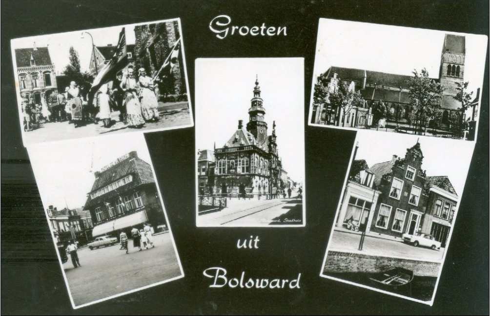 Ansichtkaart — Bolsward