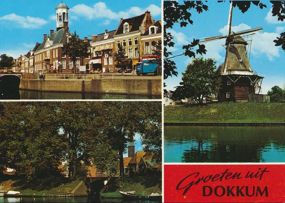 Ansichtkaart — Dokkum