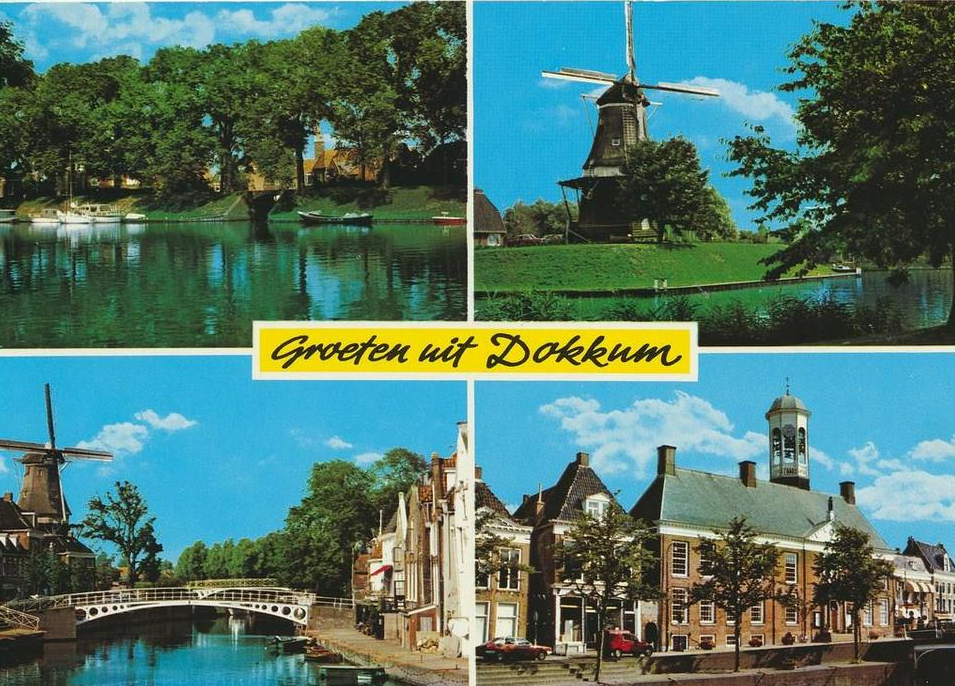 Ansichtkaart — Dokkum