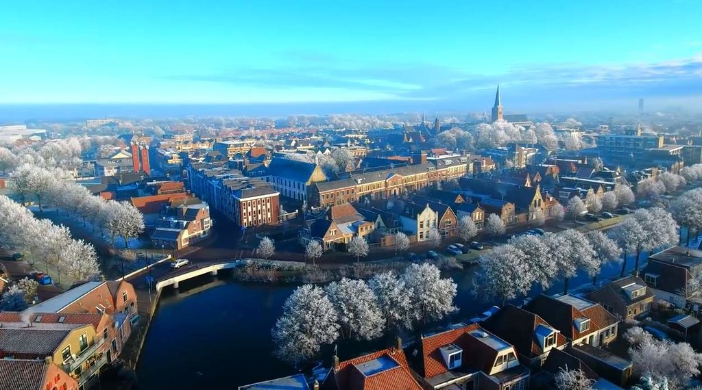 Luchtfoto — Franeker