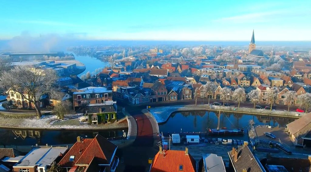 Luchtfoto — Franeker