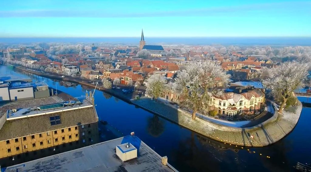 Luchtfoto — Franeker