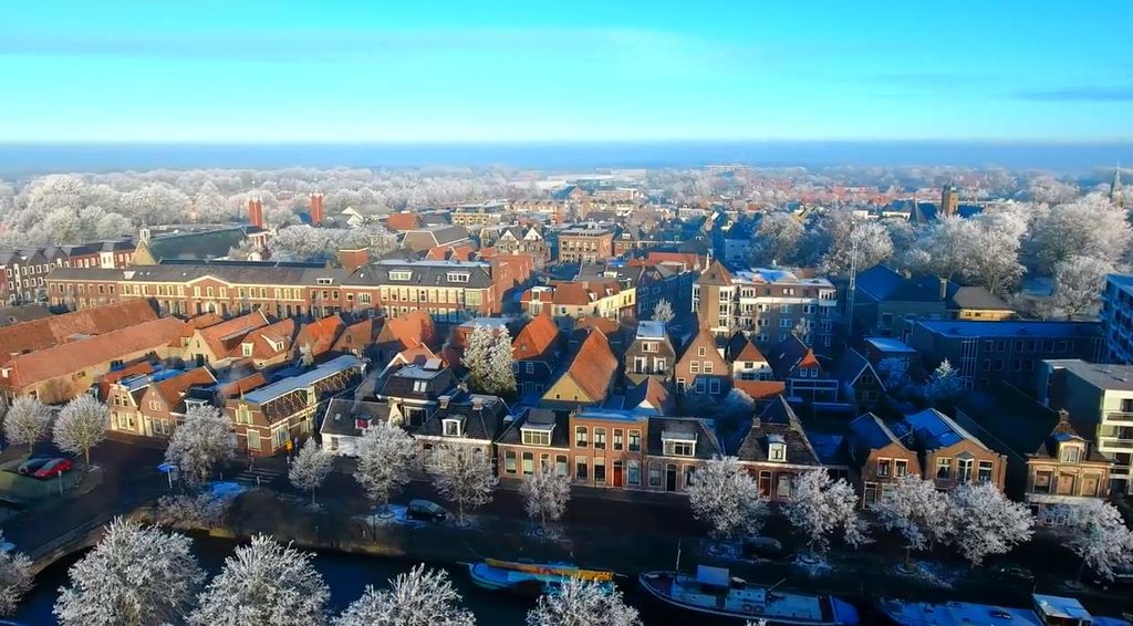 Luchtfoto — Franeker
