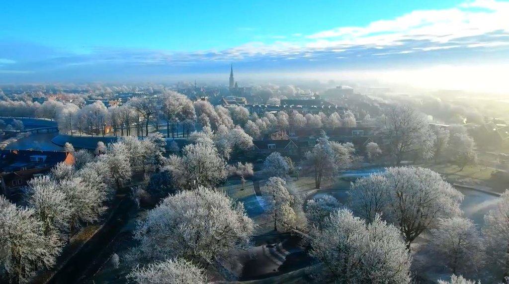 Luchtfoto — Franeker