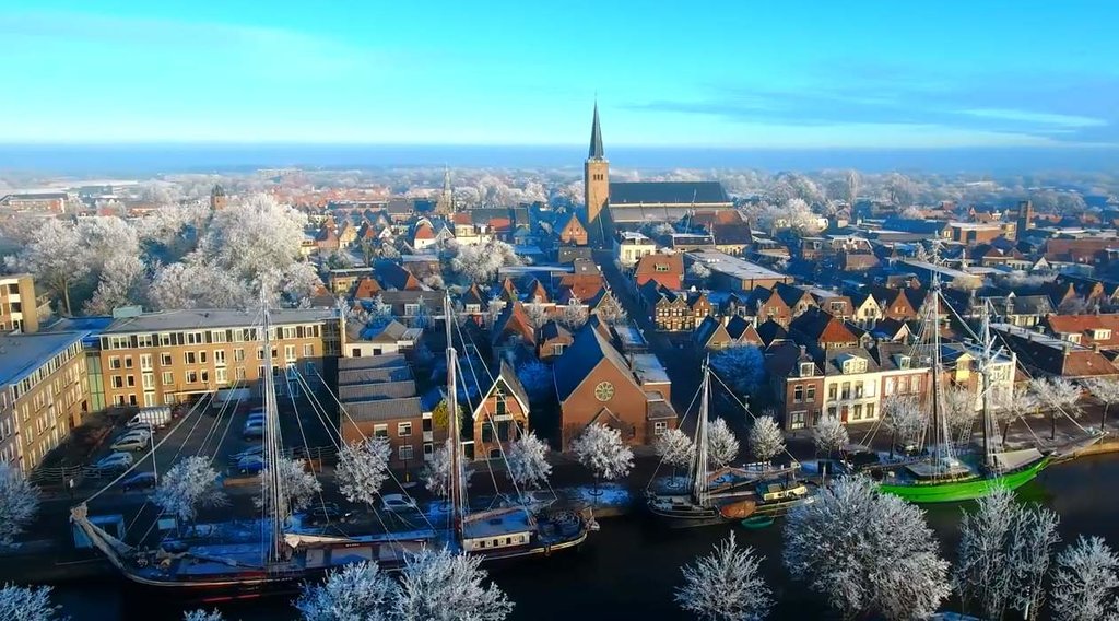 Luchtfoto — Franeker