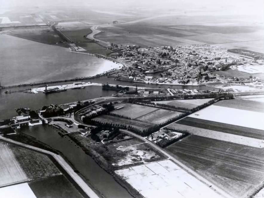 Luchtfoto — Lemmer