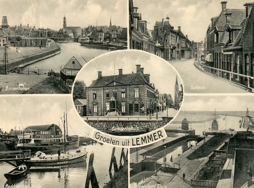 Ansichtkaart — Lemmer