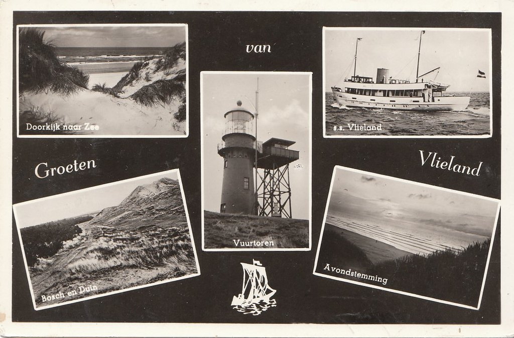 Ansichtkaart — Vlieland