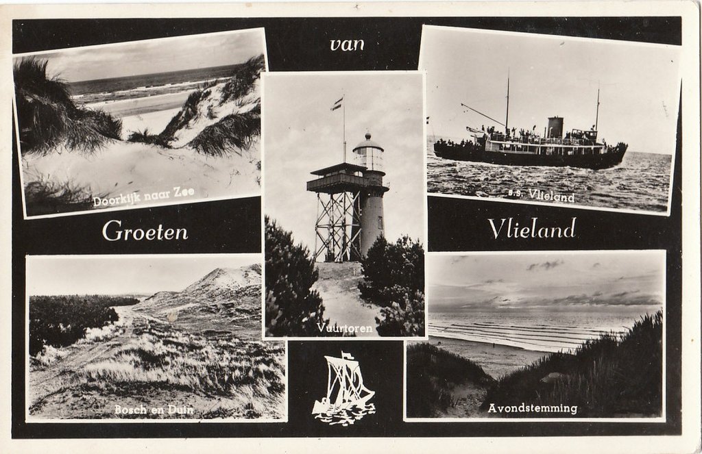 Ansichtkaart — Vlieland