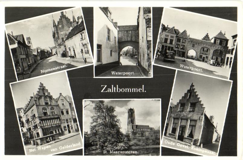 Ansichtkaarten — Zaltbommel