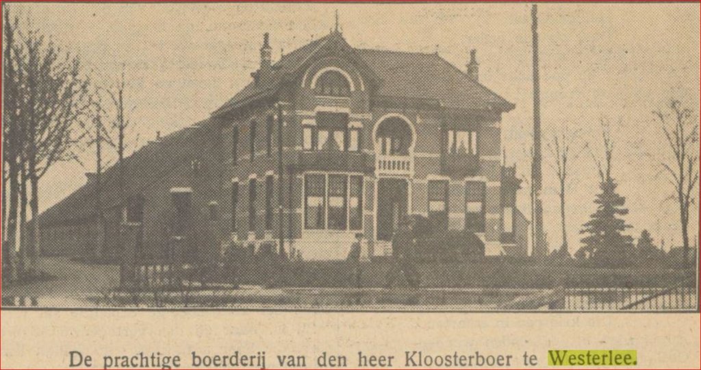 Hoofdweg — Westerlee