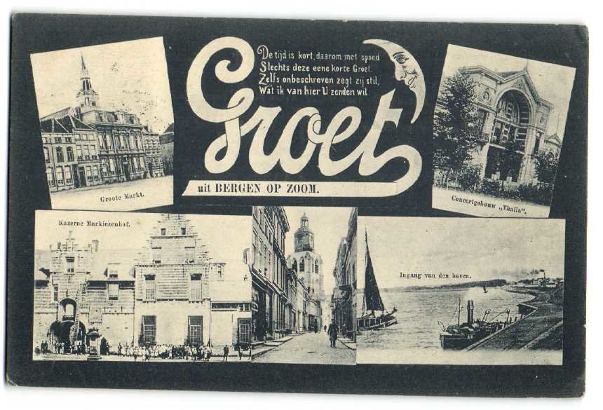 Ansichtkaarten — Bergen op Zoom