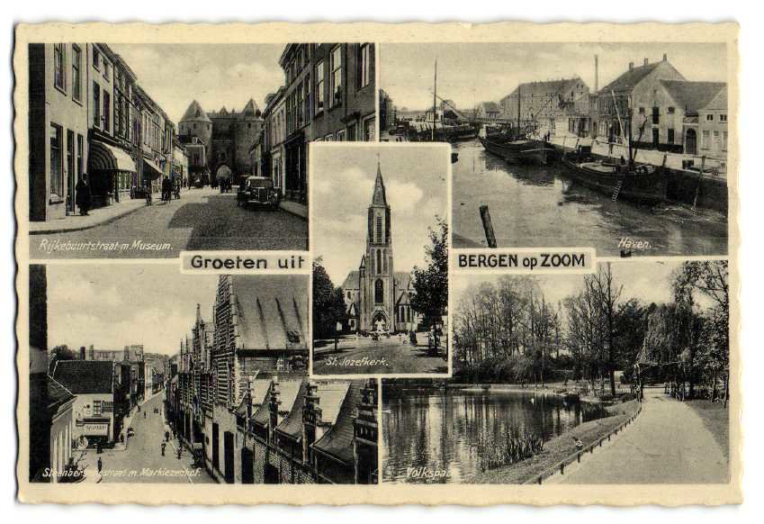 Ansichtkaarten — Bergen op Zoom