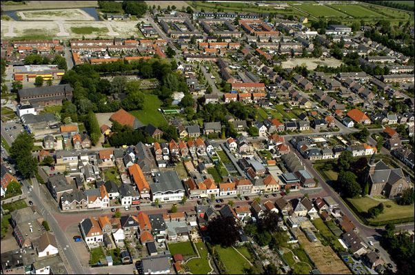 Luchtfoto Fijnaart — Fijnaart