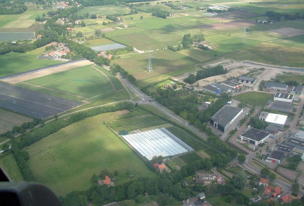 Luchtfoto Halsteren — Halsteren