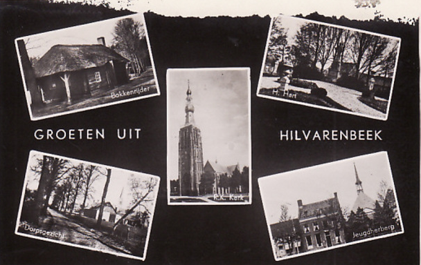Ansichtkaart — Hilvarenbeek