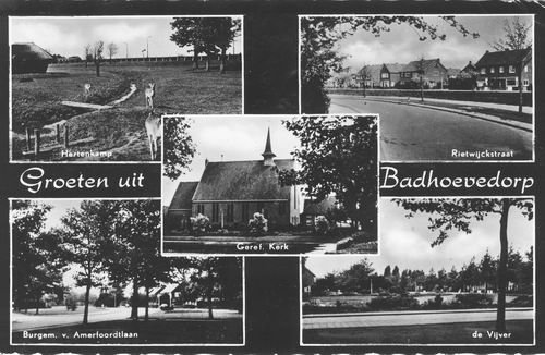Ansichtkaarten Badhoevedorp — Badhoevedorp