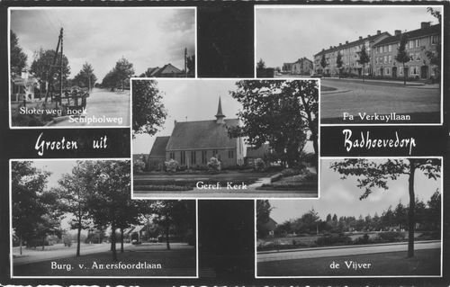 Ansichtkaarten Badhoevedorp — Badhoevedorp