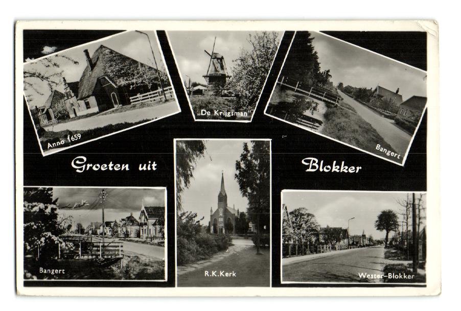 Ansichtkaarten — Blokker