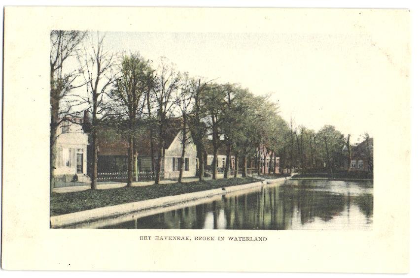 Havenrak — Broek in Waterland