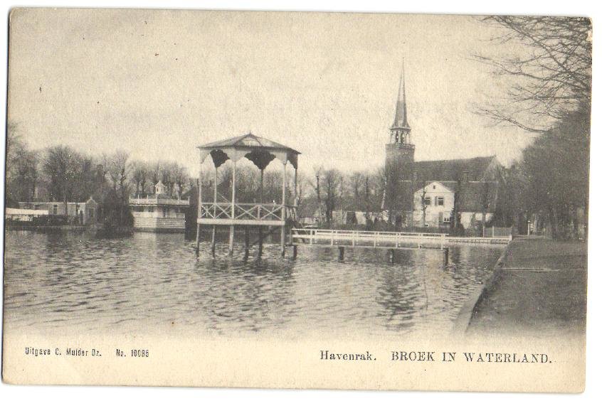 Havenrak — Broek in Waterland
