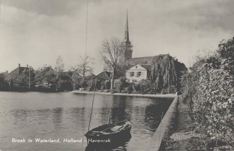 Havenrak — Broek in Waterland