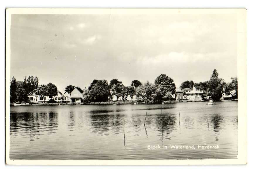 Havenrak — Broek in Waterland