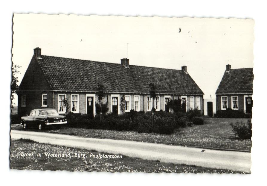 Burgemeester Paul Plantsoen — Broek in Waterland