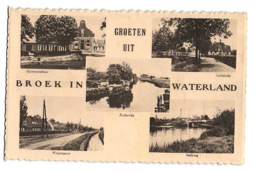 Ansichtkaarten — Broek in Waterland