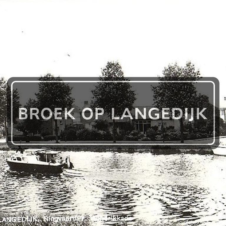 Plaatsnaambord — Broek op Langedijk