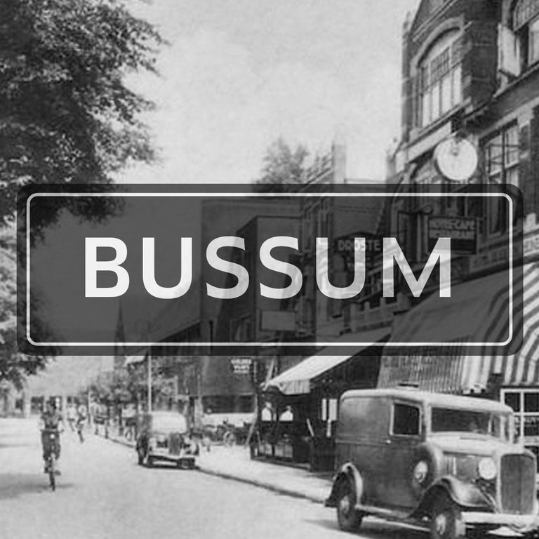 Plaatsnaambord — Bussum