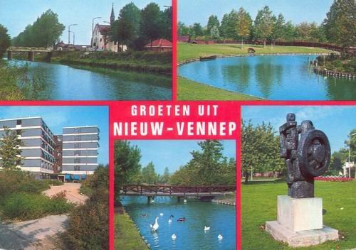 Ansichtkaarten Nieuw Vennep — Nieuw-Vennep