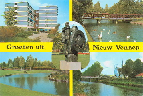 Ansichtkaarten Nieuw Vennep — Nieuw-Vennep
