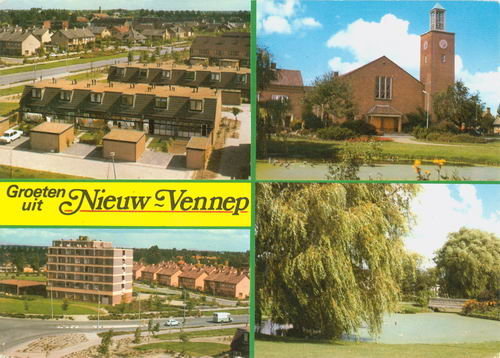 Ansichtkaarten Nieuw Vennep — Nieuw-Vennep
