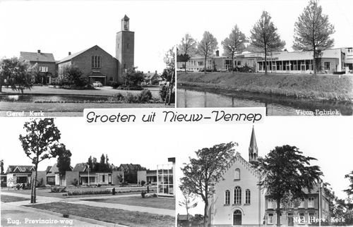 Ansichtkaarten Nieuw Vennep — Nieuw-Vennep