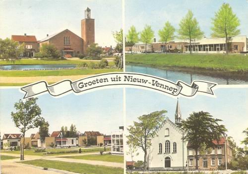 Ansichtkaarten Nieuw Vennep — Nieuw-Vennep
