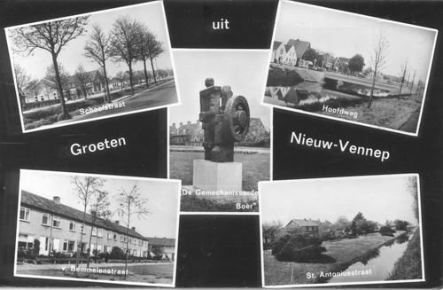 Ansichtkaarten Nieuw Vennep — Nieuw-Vennep
