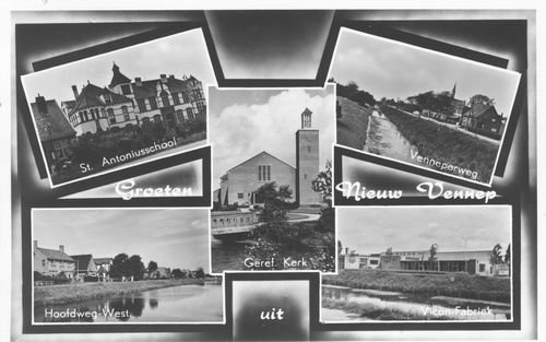 Ansichtkaarten Nieuw Vennep — Nieuw-Vennep
