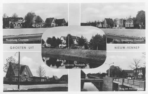 Ansichtkaarten Nieuw Vennep — Nieuw-Vennep