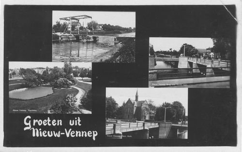 Ansichtkaarten Nieuw Vennep — Nieuw-Vennep