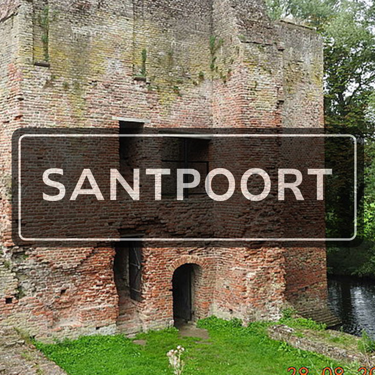 Plaatsnaambord — Santpoort